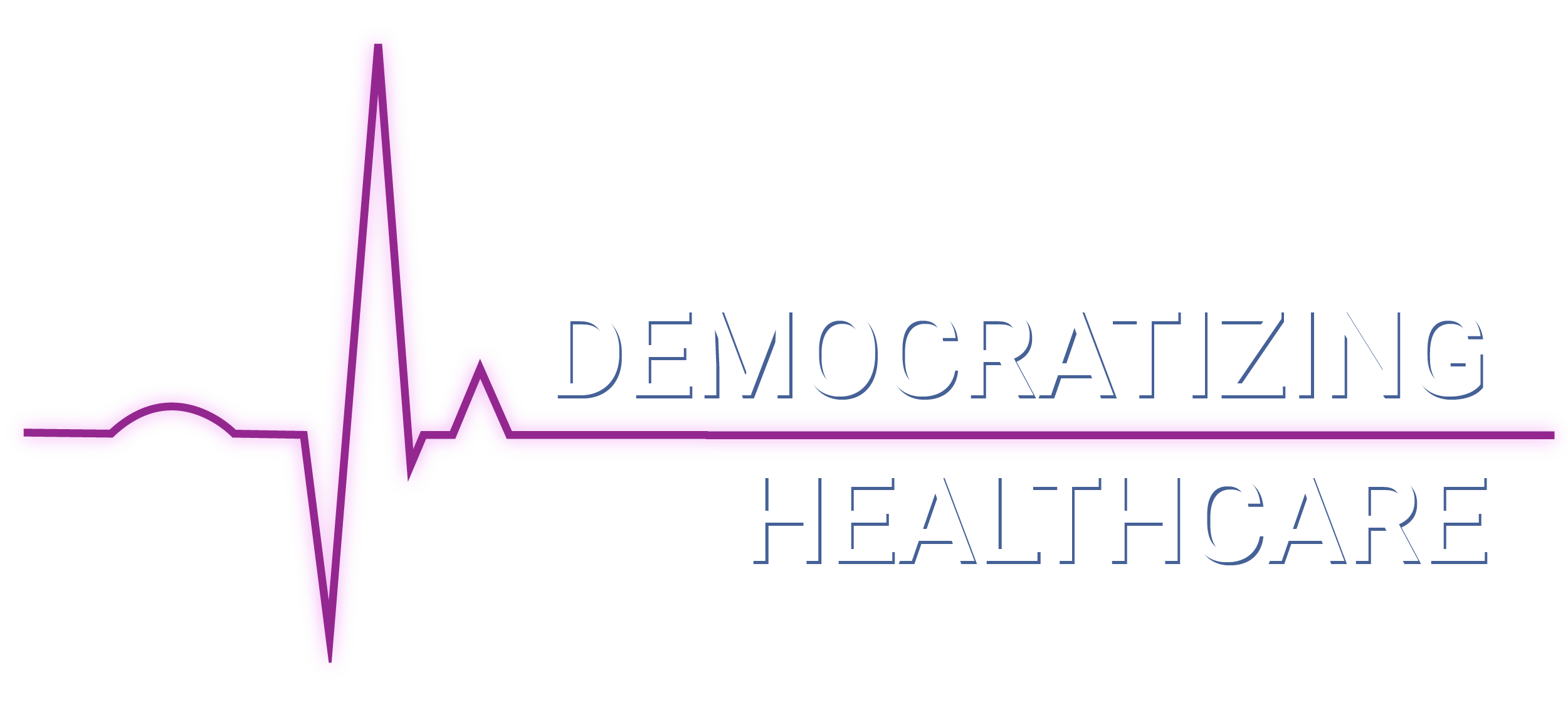Democratizing Healthcare logo-dark