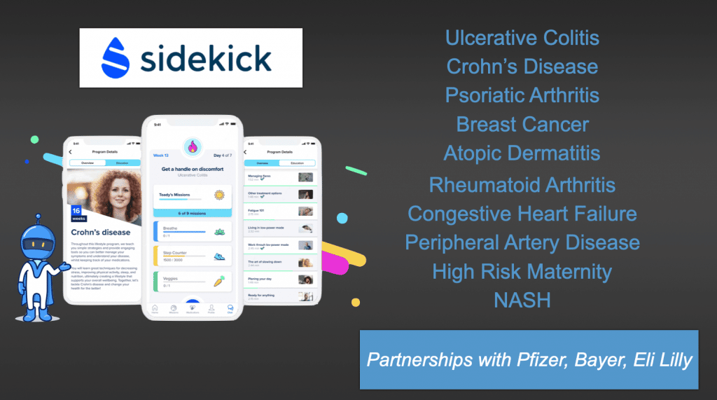Sidekick Health partnerships